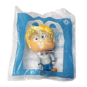 McDonald's Happy Meal 2021 Scooby Doo Fred Bobble Head Figure New Sealed